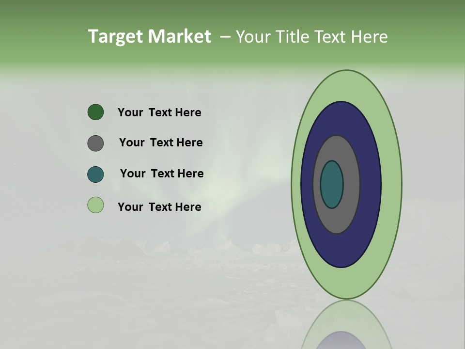 Northern Sky Borealis PowerPoint Template