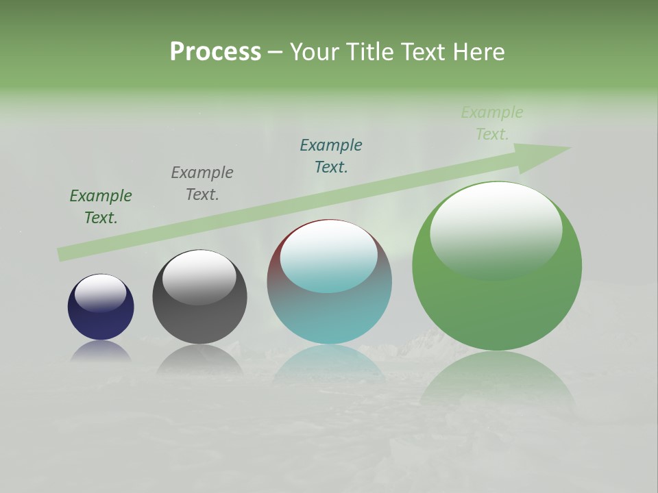 Northern Sky Borealis PowerPoint Template