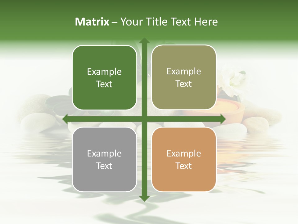 Meditation Beauty Bottom PowerPoint Template