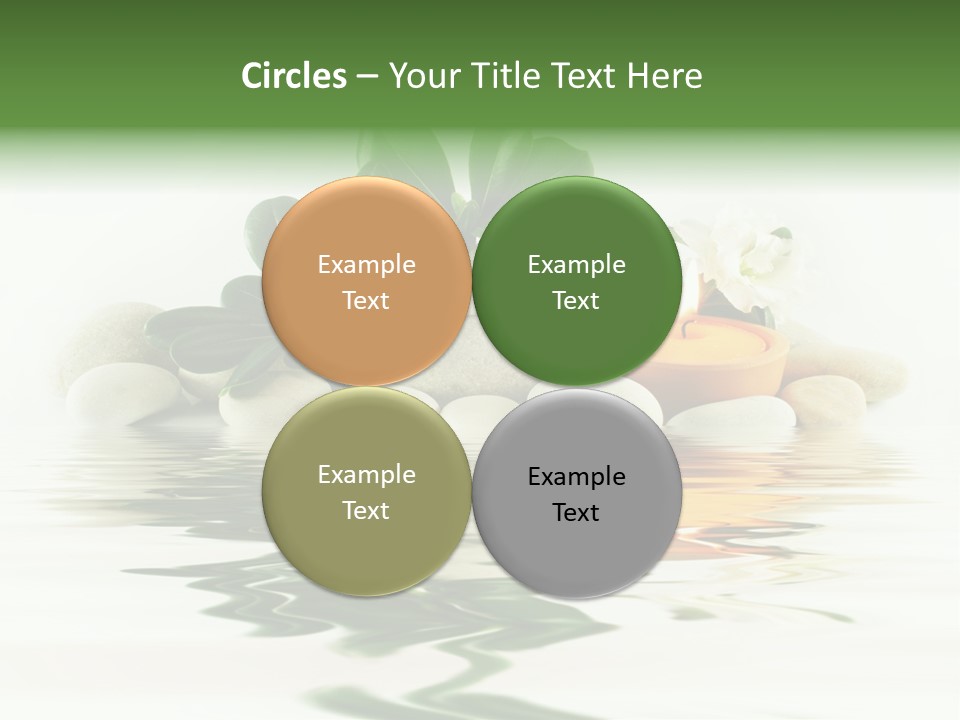 Meditation Beauty Bottom PowerPoint Template