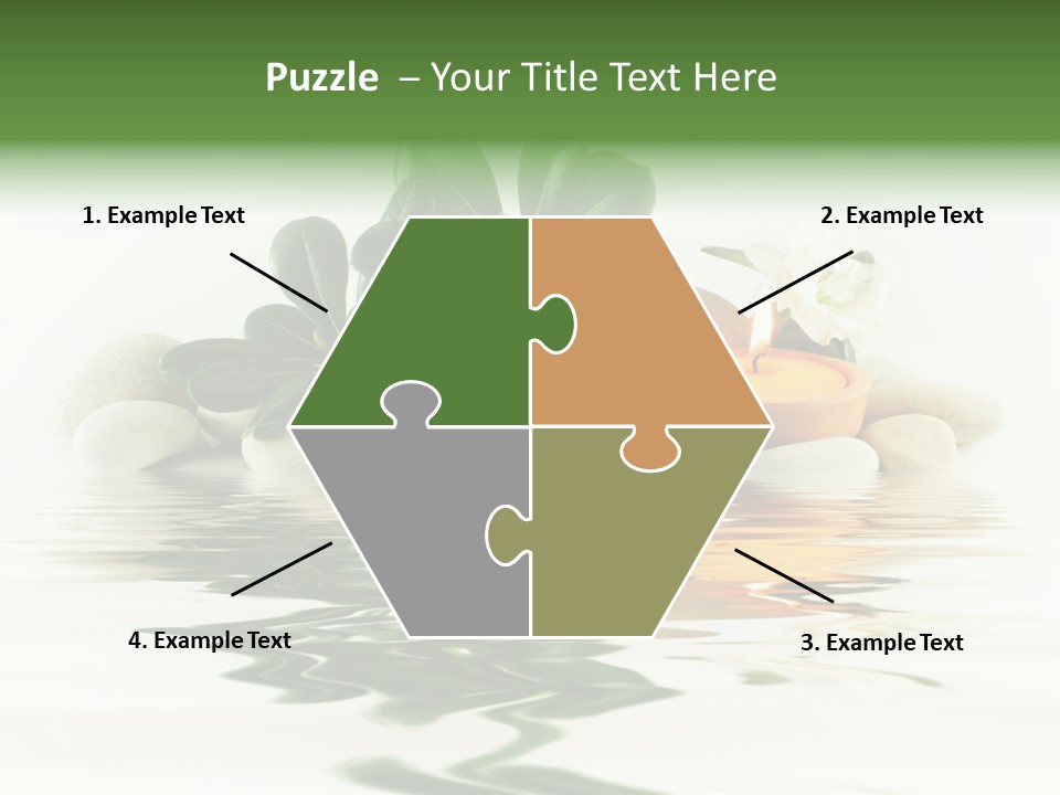 Meditation Beauty Bottom PowerPoint Template