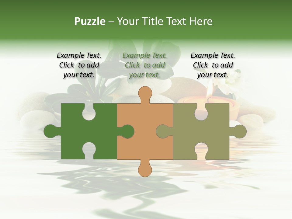 Meditation Beauty Bottom PowerPoint Template