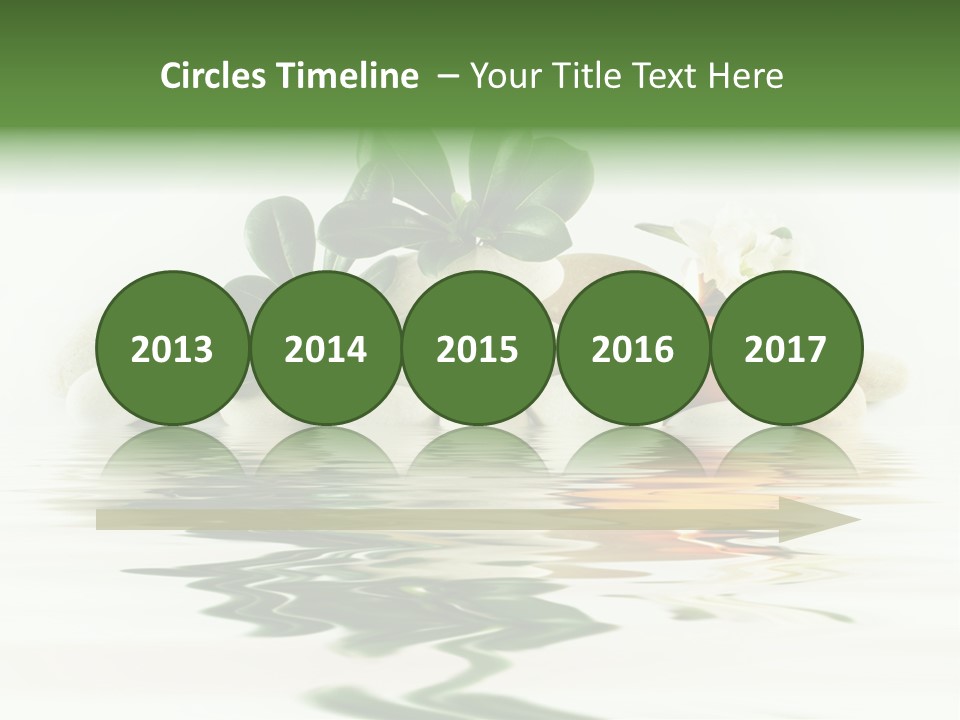 Meditation Beauty Bottom PowerPoint Template