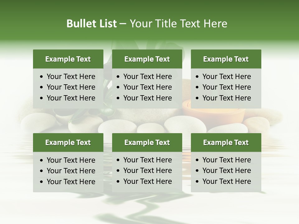 Meditation Beauty Bottom PowerPoint Template