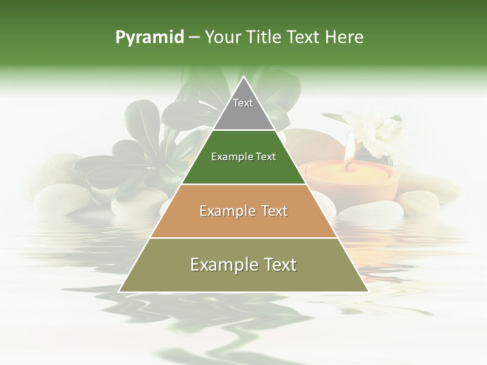 Meditation Beauty Bottom PowerPoint Template