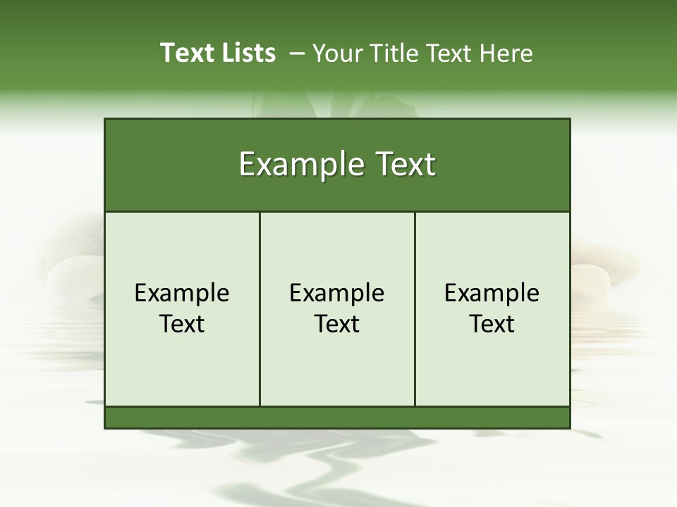 Meditation Beauty Bottom PowerPoint Template