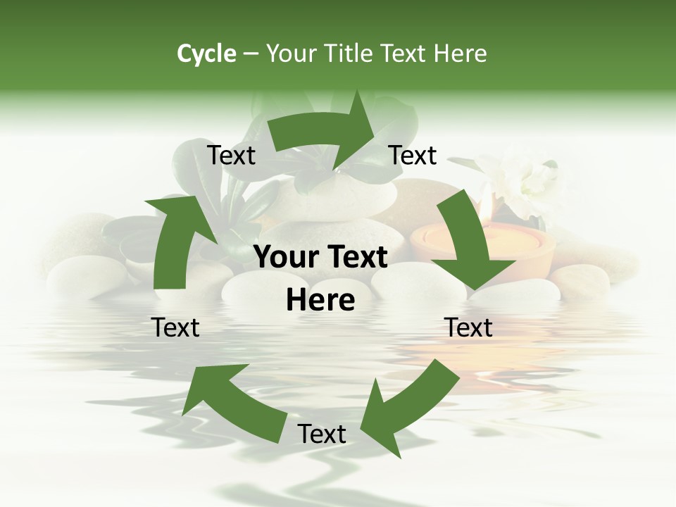 Meditation Beauty Bottom PowerPoint Template