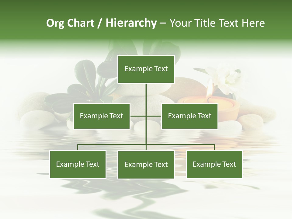 Meditation Beauty Bottom PowerPoint Template