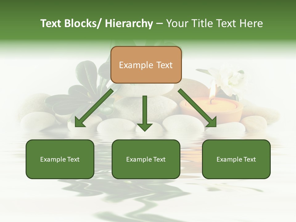 Meditation Beauty Bottom PowerPoint Template