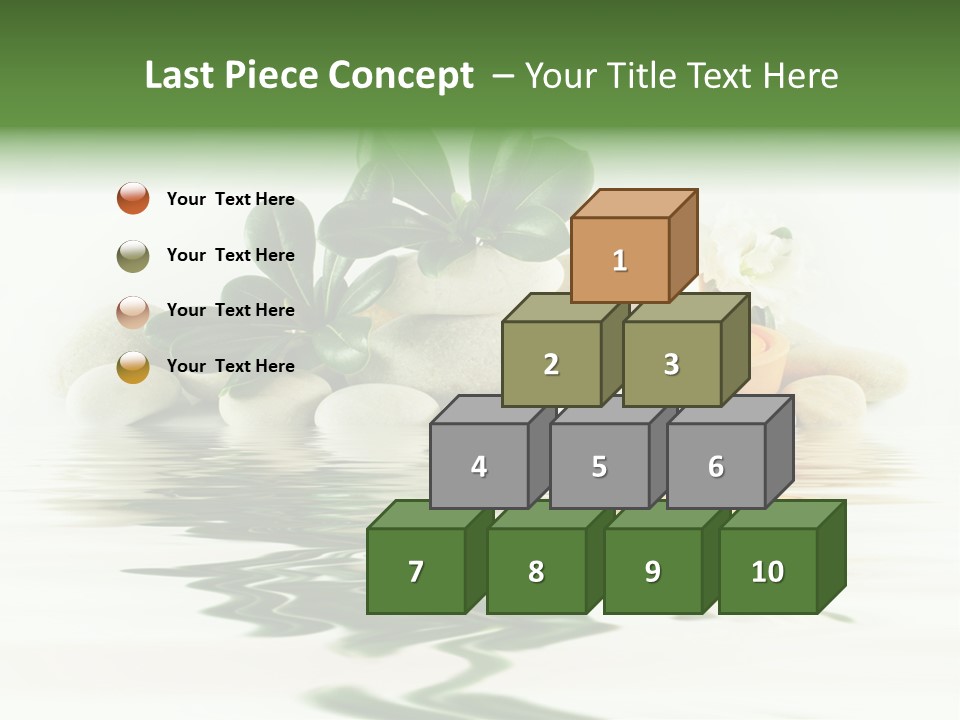 Meditation Beauty Bottom PowerPoint Template