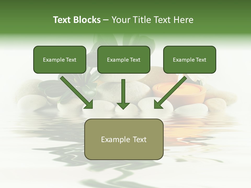 Meditation Beauty Bottom PowerPoint Template