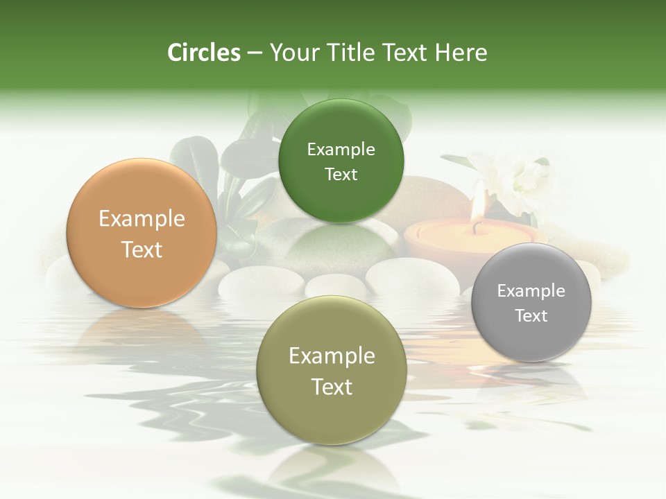 Meditation Beauty Bottom PowerPoint Template