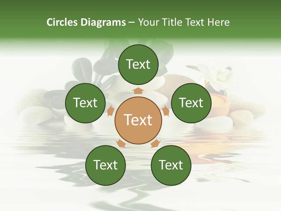 Meditation Beauty Bottom PowerPoint Template