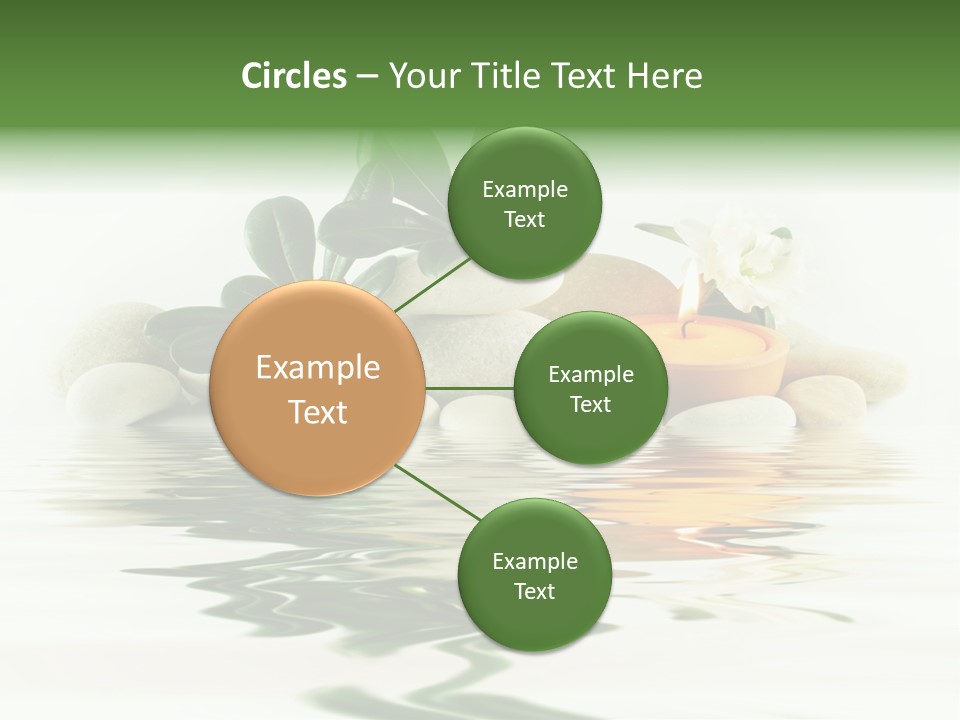 Meditation Beauty Bottom PowerPoint Template