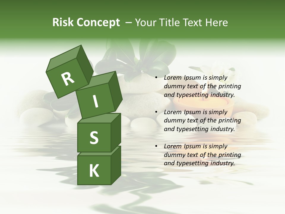 Meditation Beauty Bottom PowerPoint Template