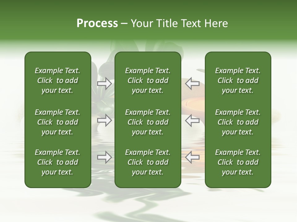 Meditation Beauty Bottom PowerPoint Template