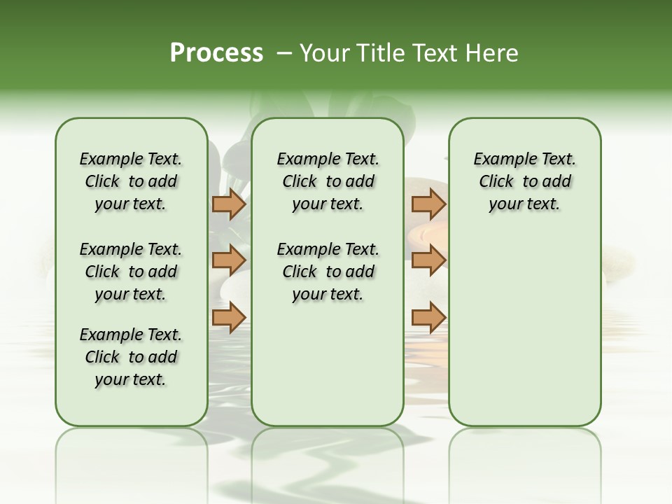 Meditation Beauty Bottom PowerPoint Template