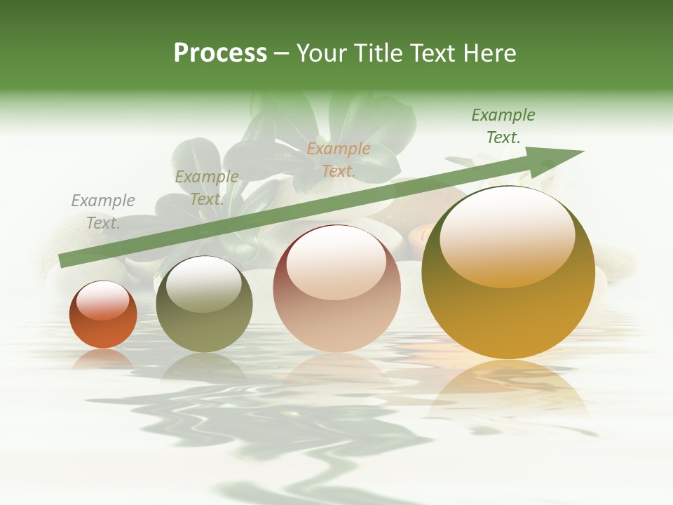 Meditation Beauty Bottom PowerPoint Template