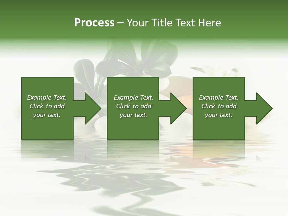 Meditation Beauty Bottom PowerPoint Template