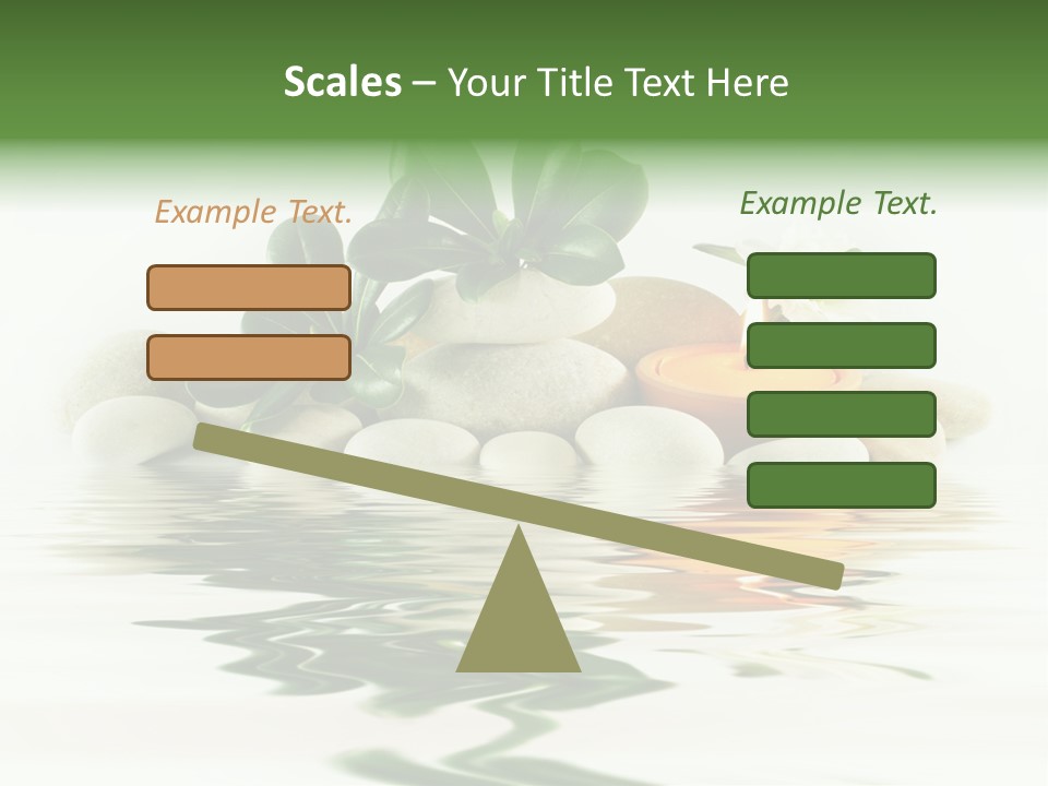 Meditation Beauty Bottom PowerPoint Template