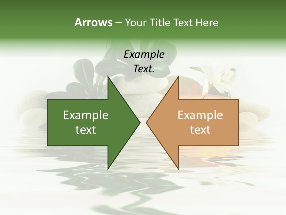 Meditation Beauty Bottom PowerPoint Template