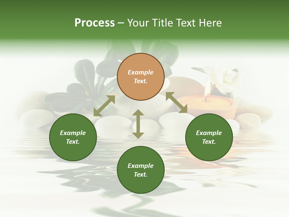 Meditation Beauty Bottom PowerPoint Template