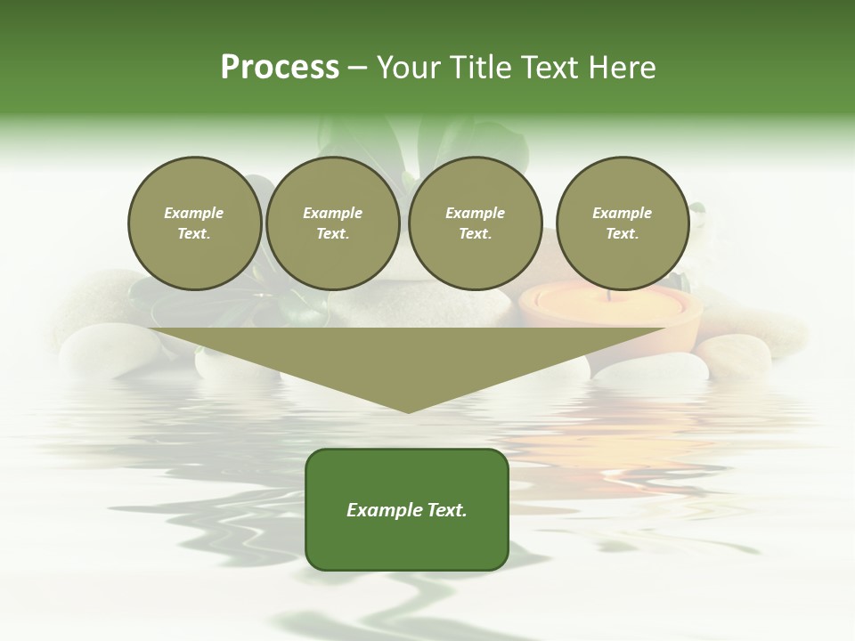 Meditation Beauty Bottom PowerPoint Template