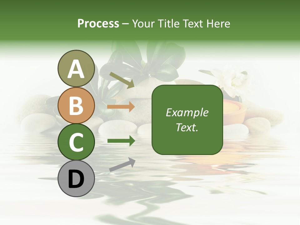 Meditation Beauty Bottom PowerPoint Template