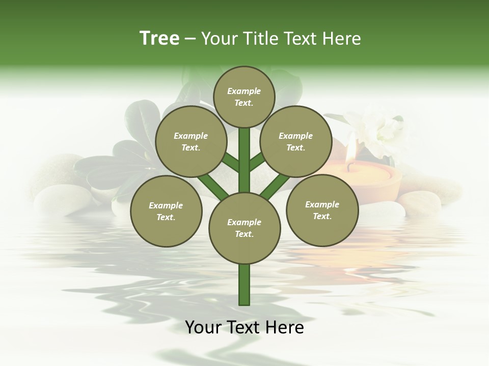 Meditation Beauty Bottom PowerPoint Template