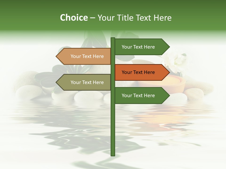 Meditation Beauty Bottom PowerPoint Template