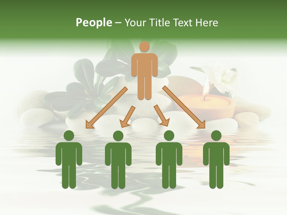 Meditation Beauty Bottom PowerPoint Template