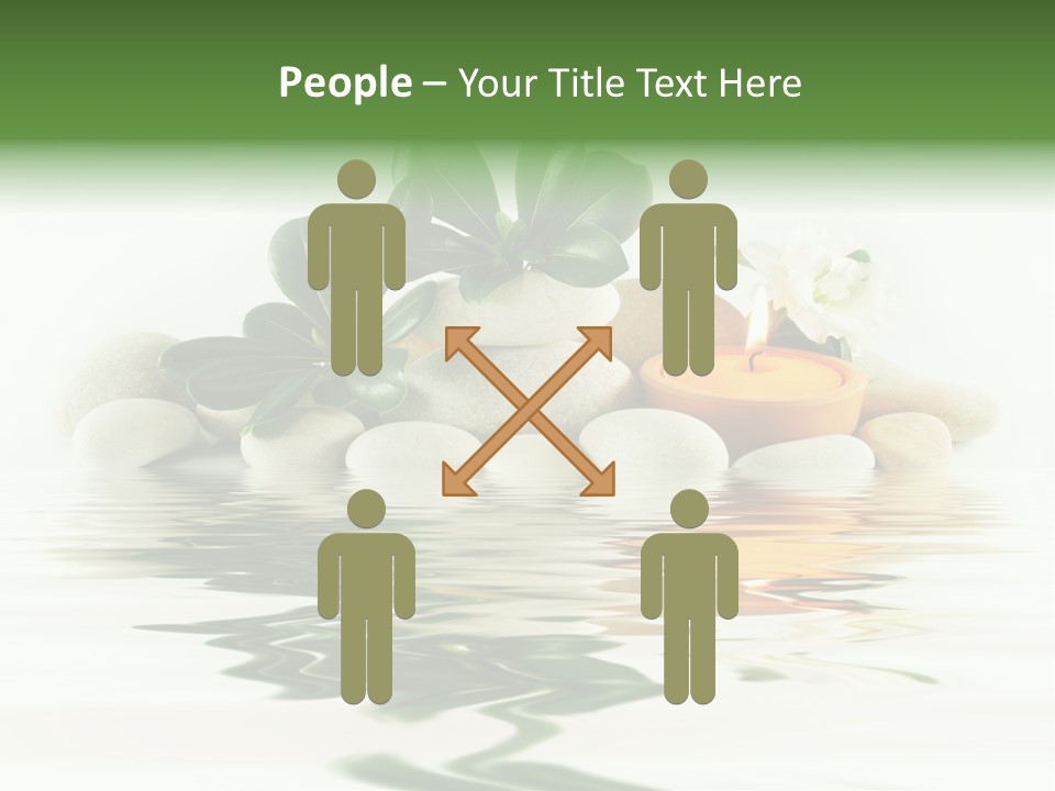 Meditation Beauty Bottom PowerPoint Template