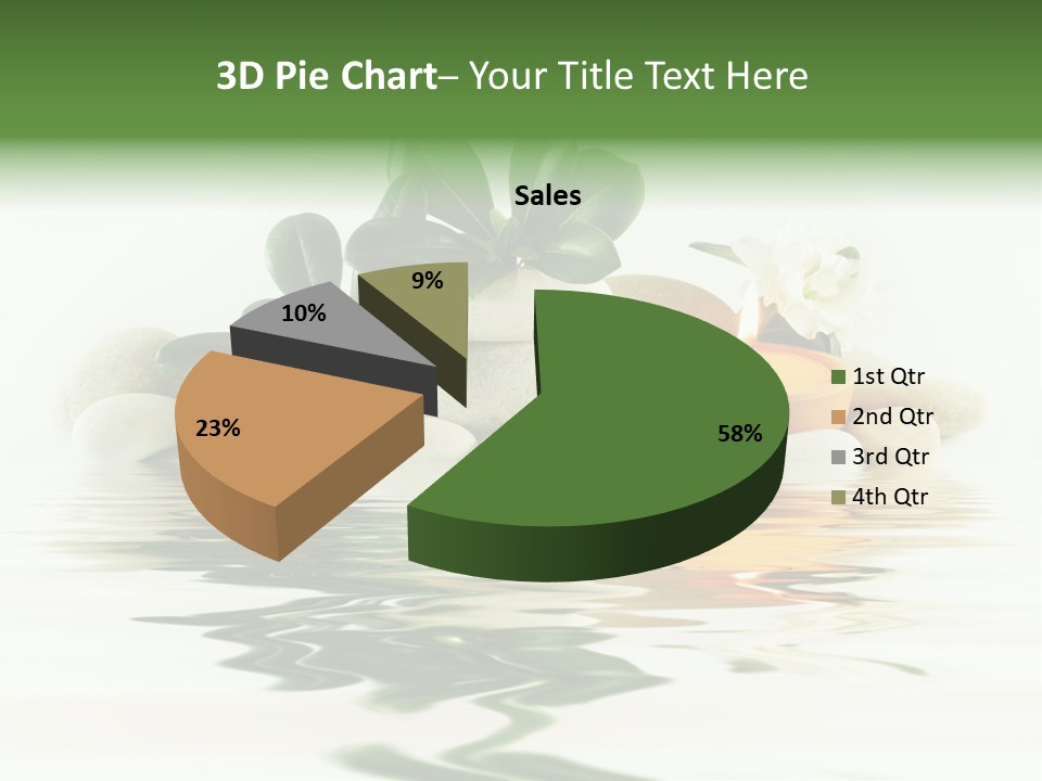 Meditation Beauty Bottom PowerPoint Template