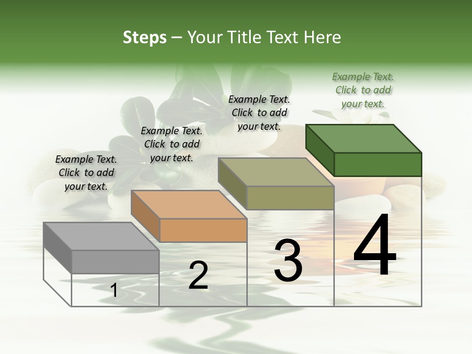 Meditation Beauty Bottom PowerPoint Template