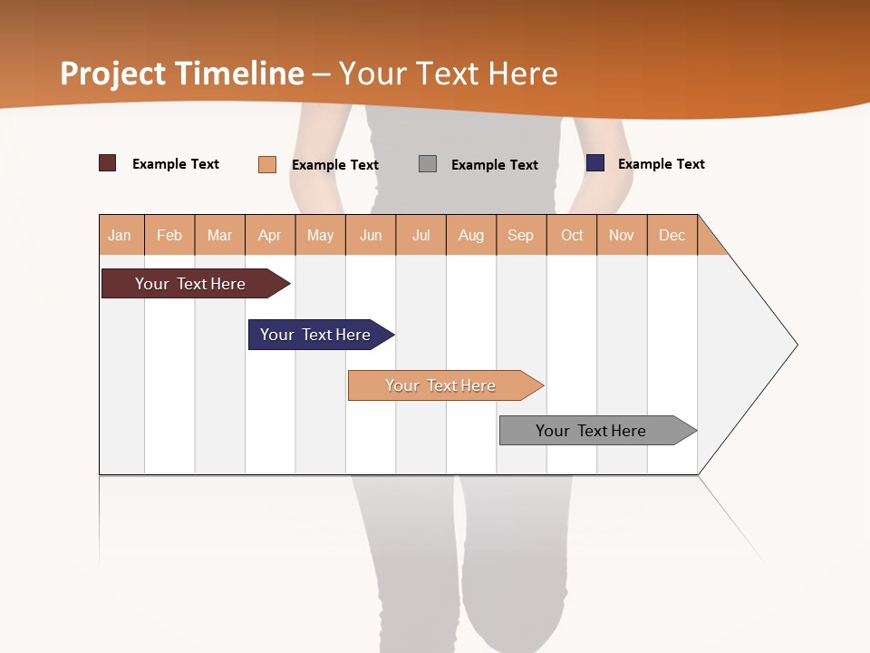 Hispanic Happy Gym PowerPoint Template