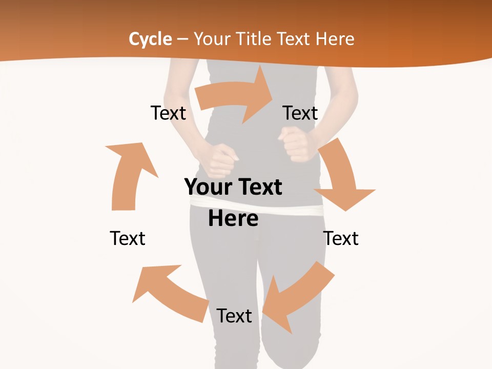 Hispanic Happy Gym PowerPoint Template