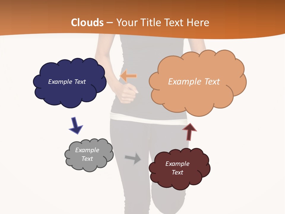 Hispanic Happy Gym PowerPoint Template