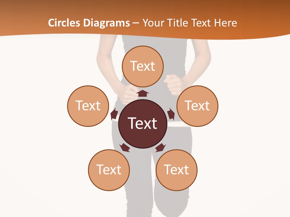 Hispanic Happy Gym PowerPoint Template