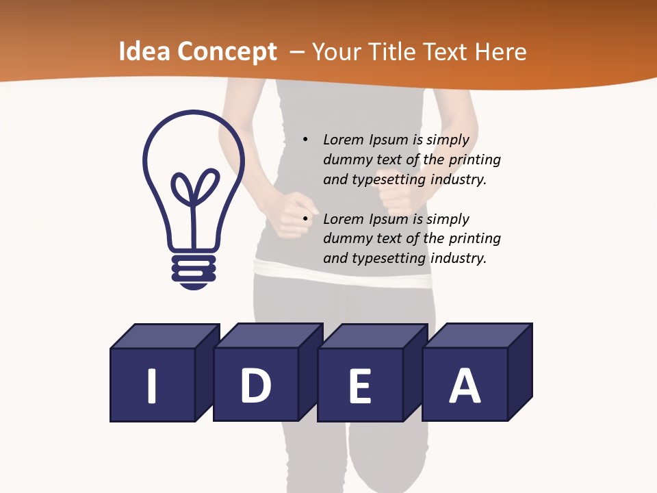 Hispanic Happy Gym PowerPoint Template