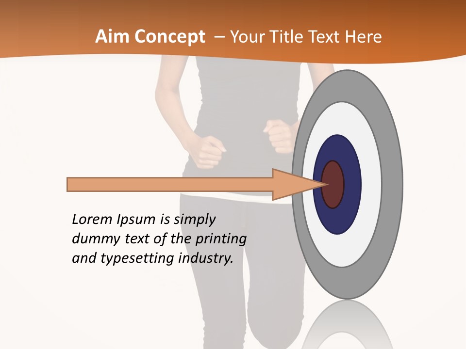 Hispanic Happy Gym PowerPoint Template