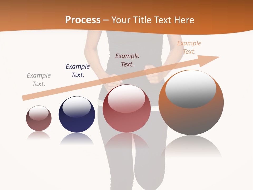 Hispanic Happy Gym PowerPoint Template