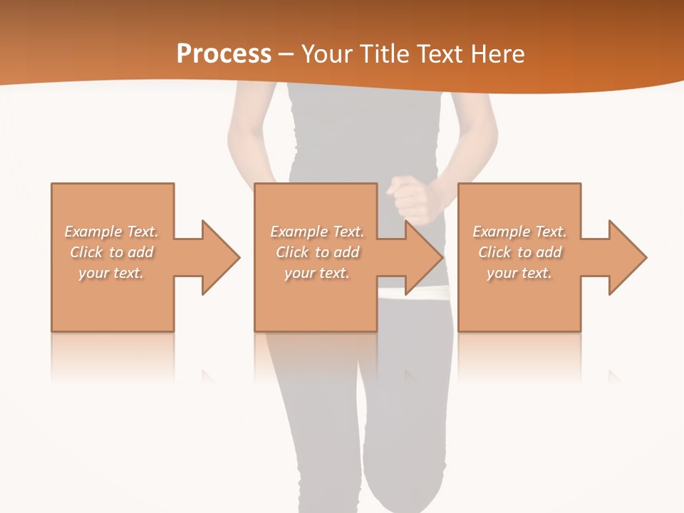 Hispanic Happy Gym PowerPoint Template