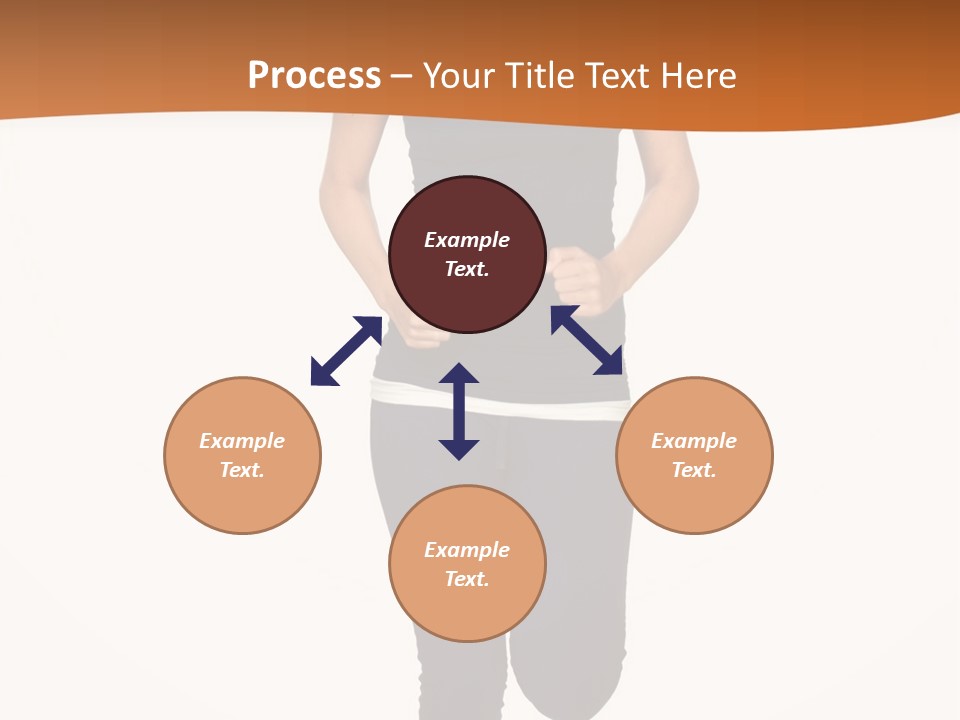 Hispanic Happy Gym PowerPoint Template