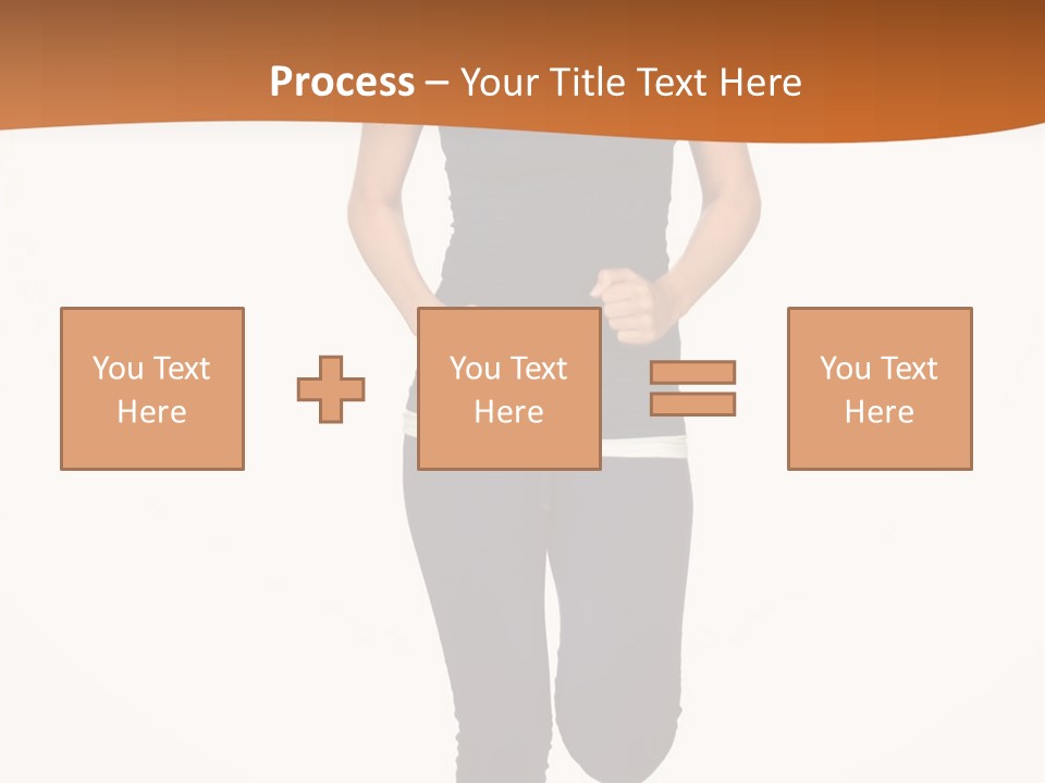 Hispanic Happy Gym PowerPoint Template