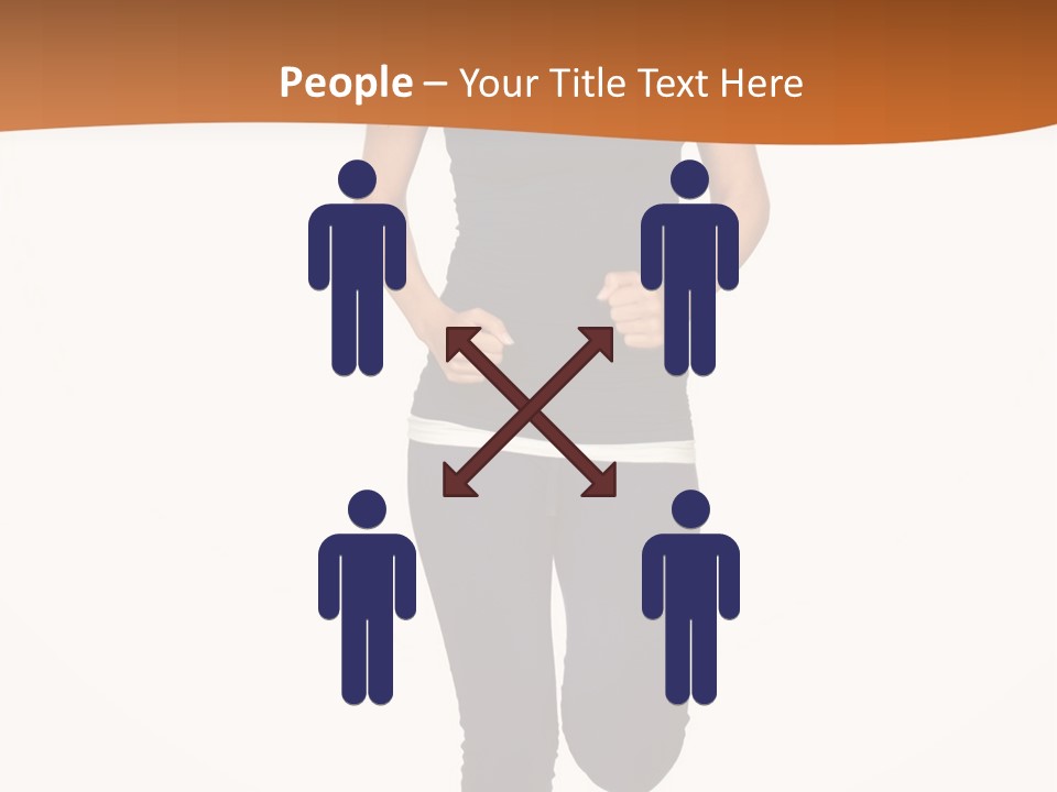 Hispanic Happy Gym PowerPoint Template