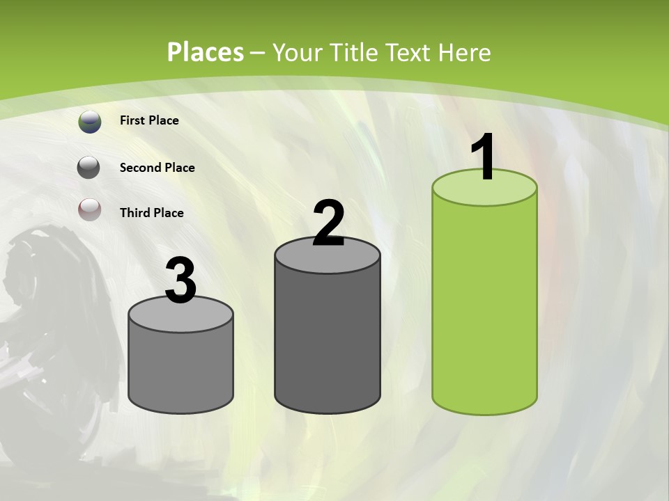 A Person Sitting In Front Of A Colorful Background PowerPoint Template