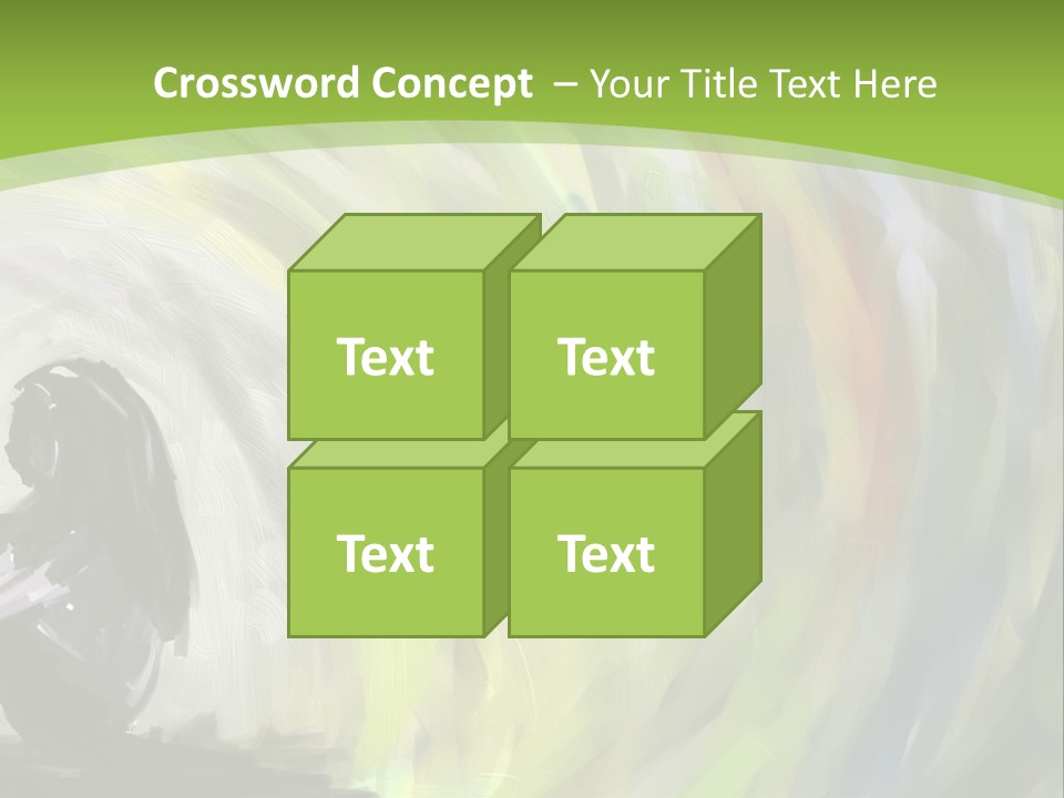 A Person Sitting In Front Of A Colorful Background PowerPoint Template