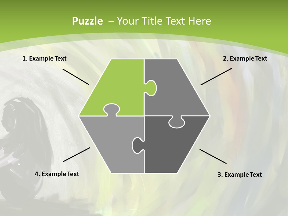 A Person Sitting In Front Of A Colorful Background PowerPoint Template