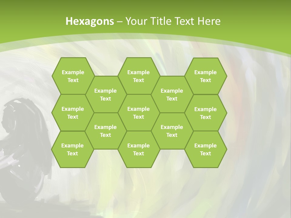 A Person Sitting In Front Of A Colorful Background PowerPoint Template