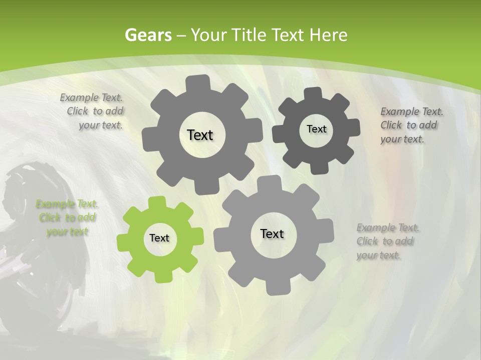 A Person Sitting In Front Of A Colorful Background PowerPoint Template